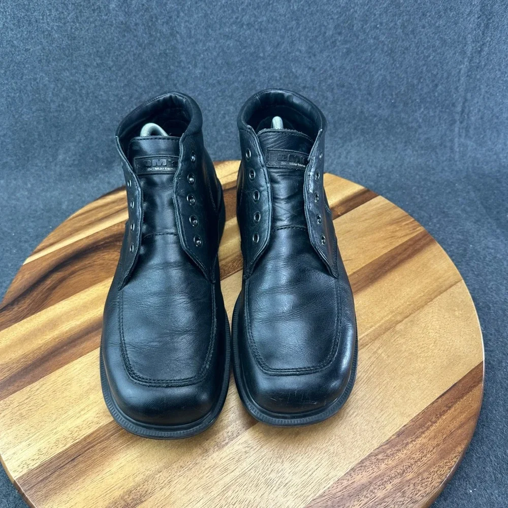 Dr Martens DM's 9259 Made In England Mens Boots Moc Toe Leather Size US 9